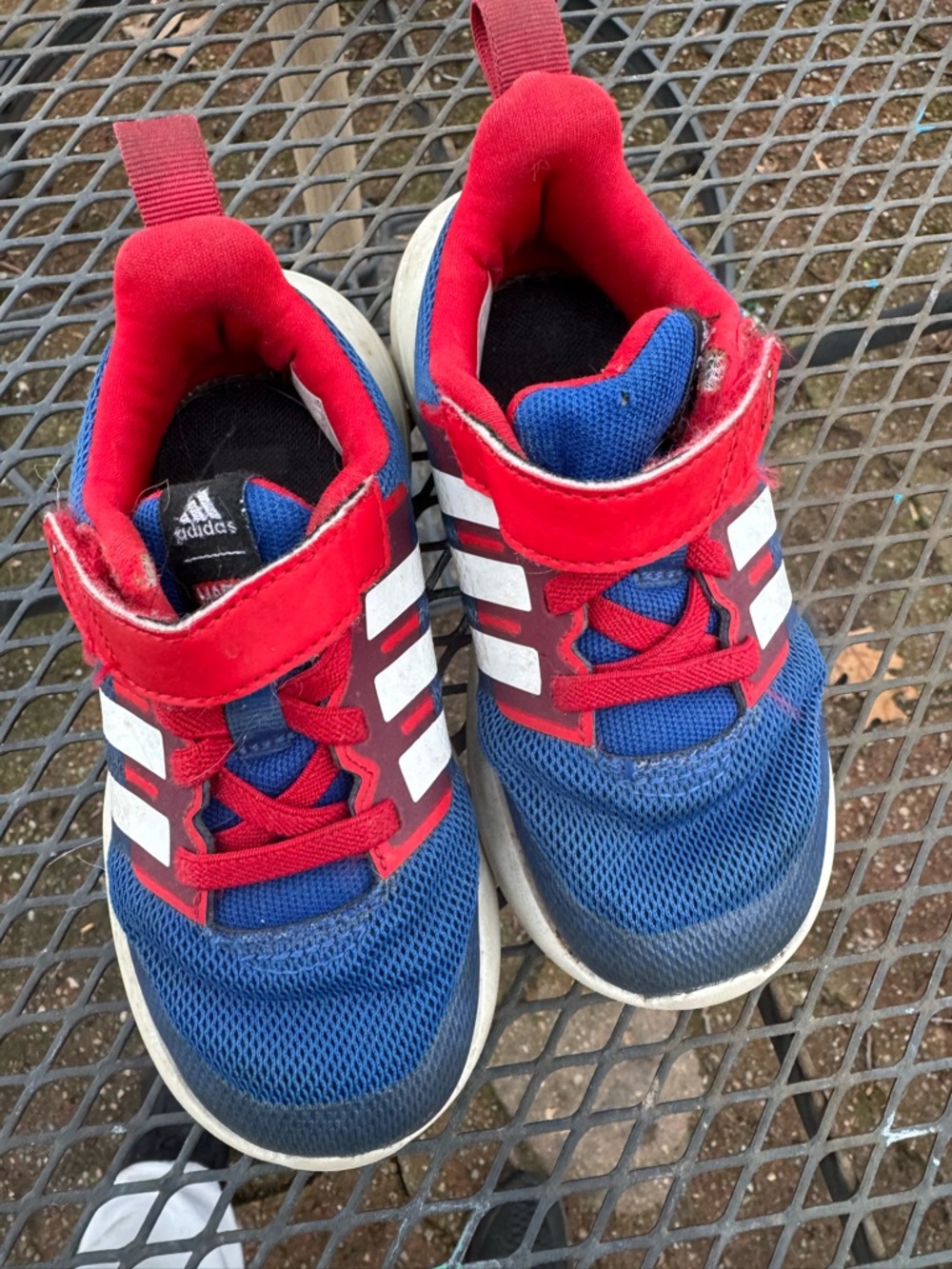 Kids Adidas x Marvel FortaRun 2.0 Spider-Man sneakers - size 8